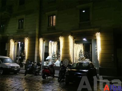 Дреды белые 2,4 БЕЛЫЙ ТЕПЛЫЙ мерцающие