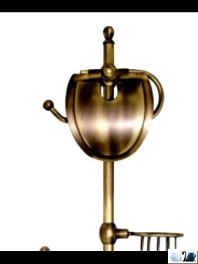 Напольная Бронзовая стойка с аксессуарами для туалета от Wildbad