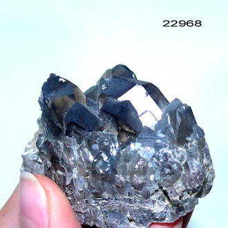 Раухтопаз натуральный (друза) Казахстан арт. 22968: 58,4г - 55*28*38мм