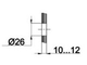 A502 Коннектор манет без зенковки регулировка 8,5-10,5 мм