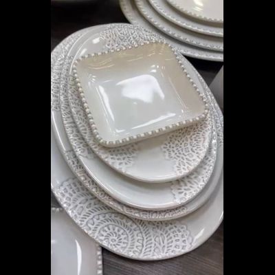 Блюдо прямоугольное 37*12*1,9 см, Лорд