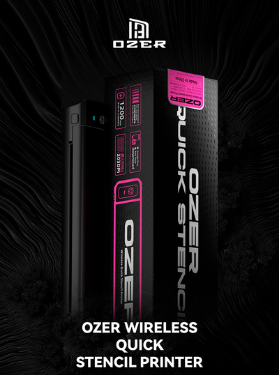 Беспроводной тату принтер OZER Wireless Quick Stencil Bluetooth Printer