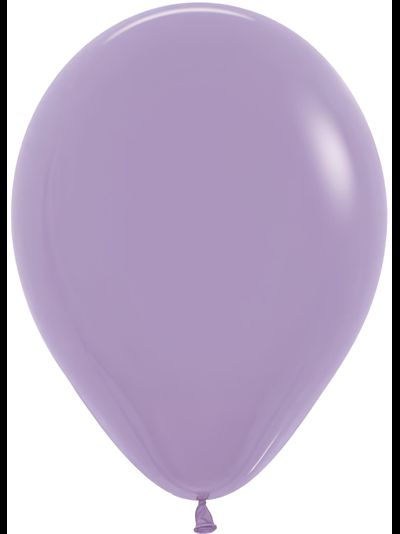 Воздушный шар лиловый пастель