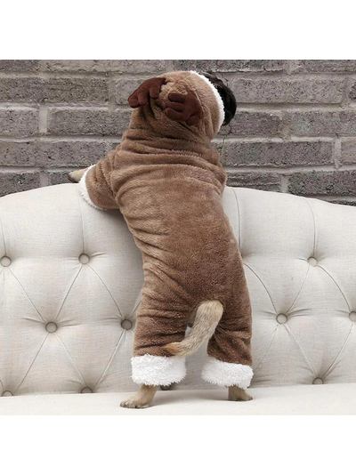 Плюшевый костюм Оленя для собак и кошек