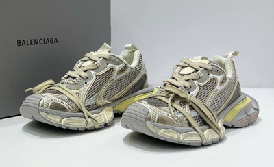 Balenciaga 3XL Sneaker Worn-Out Milk Gold Old
