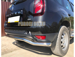 Защита заднего бампера волна d53 Renault Duster (2015-2021)