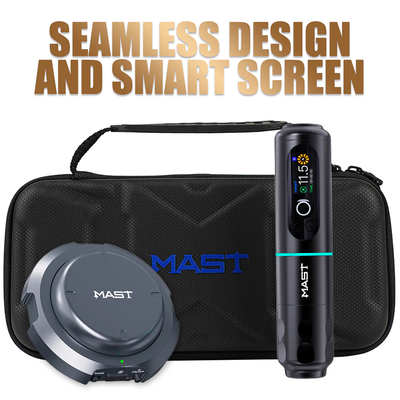 Беспроводная тату машинка MAST Archer 2 Max With Color Screen Bluetooth Black