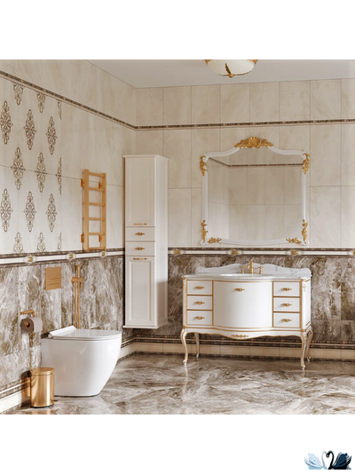 Плитка настенная Eurotile Hermitage Brown 30x60 см под мрамор