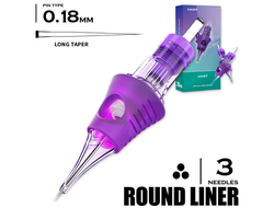 3 RLLT/0.18 - Round Liner Long Taper "MAST CYBER"