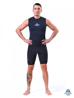 Майка неопренов. 3мм Sargan "СИВУЧ" ОП р.S-46