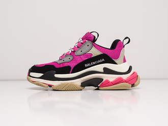 Кроссовки Balenciaga Triple S Fluo Pink