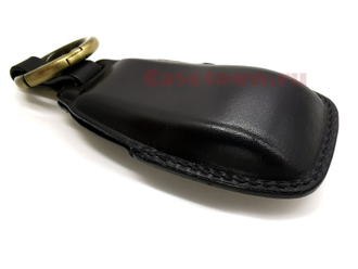 Кожаный чехол для ключа Мерседес 2017-2021 (ручная работа)