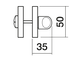 Завертка сантехническая Morelli Luxury NOTOLLINI W.C.LI 40 OTL (R3) Цвет - Золото (копия)