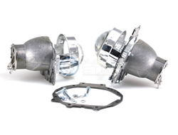 Комплект Hella R моно H7 с рамками для замены штатных ксеноновых / галогенных линз автомобиля Subaru Legacy Outback B13 (2003 - 2006) и B14 (2009-н.в.)