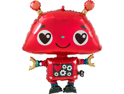 Влюбленный робот (Размер шара 88 см)