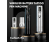 Беспроводная тату машинка EZ EvoTech Pro Wireless Battery Tattoo Pen Black