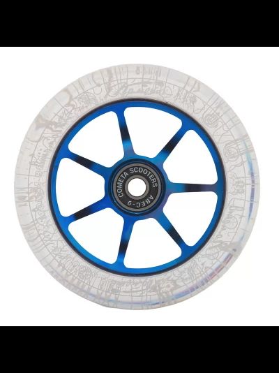 Колесо Комета 110 mm Старт (прозрачный/хром синий)