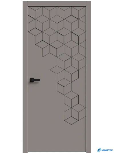 Межкомнатная дверь с покрытием ПВХ Авеню 3 купить в Челябинске | КВИРТЕК
