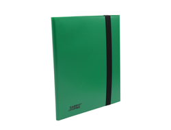 Альбом для карт "Card-Pro" c 20 встроенными листами 3х3 - Зелёный