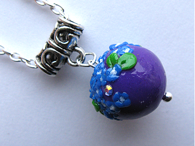 Кулон "Цветущий шар"