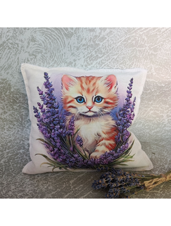 Подушка ароматная "Котенок лавандовый"