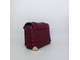 Сумка из гладкой кожи Michael Kors Manhattan бордовая