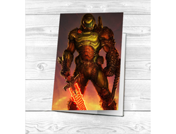 Обложка на паспорт Doom/ Дум №9