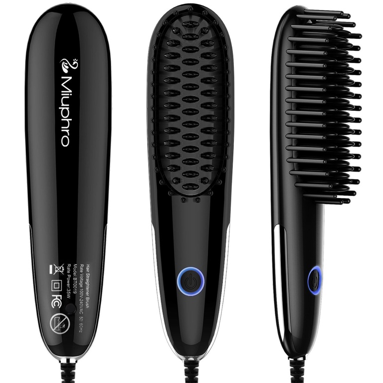 Miuphro hair straightener brush store