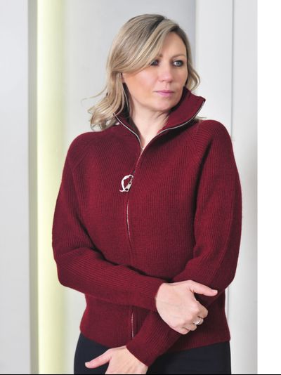 Джемпер ТМ-7112-2 бордо