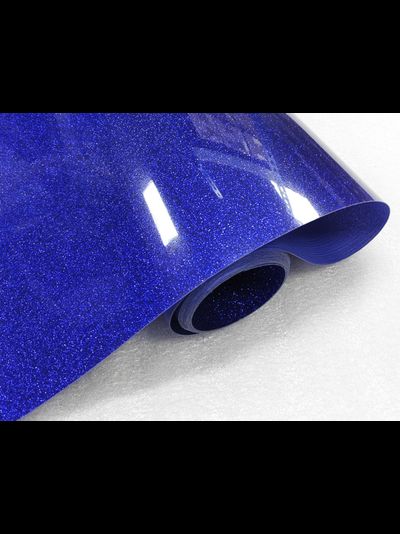 Термопленка "SEF" серия GLITTER 10 ROYAL BLUE, 350 мкм