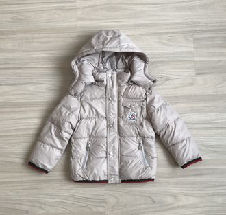 М.17-62 Куртка Moncler бежевая  (98,104,110,116,122)