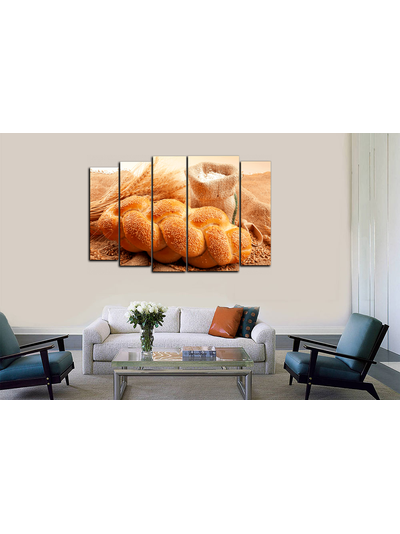 Модульная картина "Свежий хлеб"