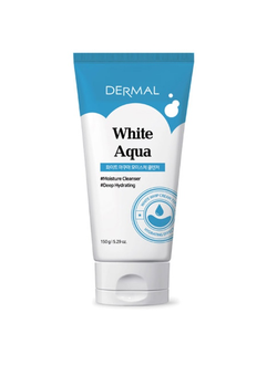 Крем-пенка для умывания с гиалуроновой кислотой White Aqua, Dermal, 150 г