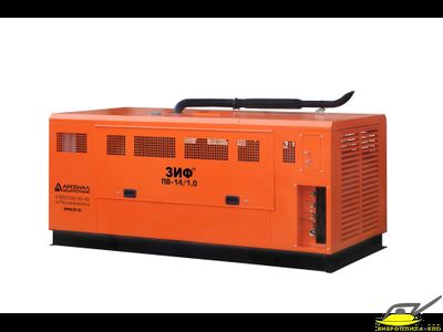 Станция компрессорная передвижная дизельная ЗИФ-ПВ-24/1,6 на раме