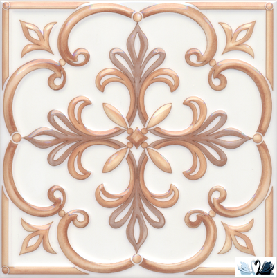 Керамическая плитка Kerama Marazzi Суррей бежевый 20x20 глянцевый