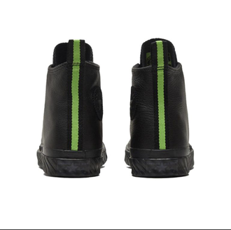 Кеды Converse Bosey Water Repellent Chuck 70 total black черные высокие кожаные