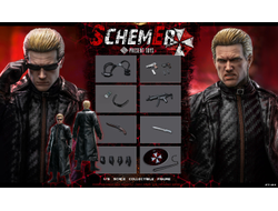 Альберт Вескер (серия Resident Evil) - Коллекционная фигурка 1/6 Schemer (PT-sp84) - PRESENT TOYS