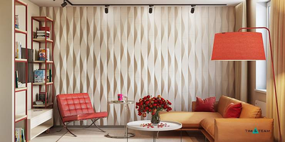 Гипсовая панель WATERFALL артикул E-0051