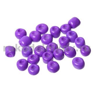 бисер 4 мм, цвет-фиолетовый, 10 гр/уп