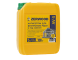 Zerwood AV-5 АНТИСЕПТИК для внутренних работ и под навесом 5л; КОНЦЕНТРАТ 1:5
