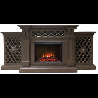 Электрокамин Асгард AO с очагом Sparta 25.5 LED