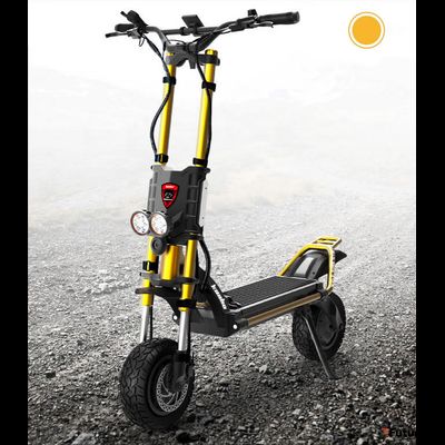 ЭЛЕКТРОСАМОКАТ KAABO WOLF KING GTR золотой