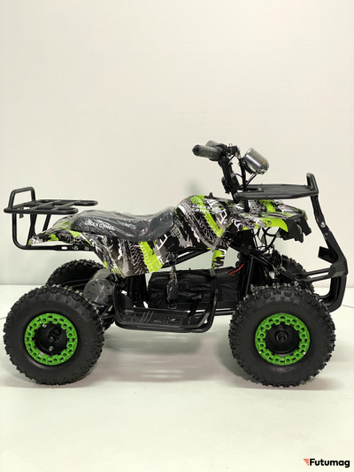 Квадроцикл GreenCamel Gobi K32 (30Ah 36V 800W R6 Цепь) зеленый экстрим
