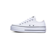 кеды конверсы на платформе, белые низкие converse low top 560251c