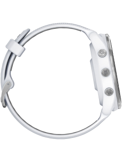 Умные часы Garmin Forerunner 965 Whitestone / Powder Gray Titanium