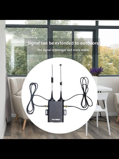 DE/H927EU Уличный 4G/3G роутер для систем видеонаблюдения, металлический корпус WiFi (b/g/n) до 150 Мбит/с (LAN*1)