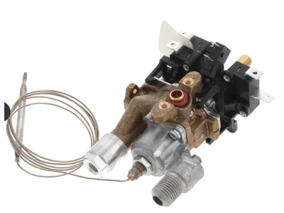 Кран газовой духовки Hotpoint-Ariston с терморегулятором  C00502745, 481010883932