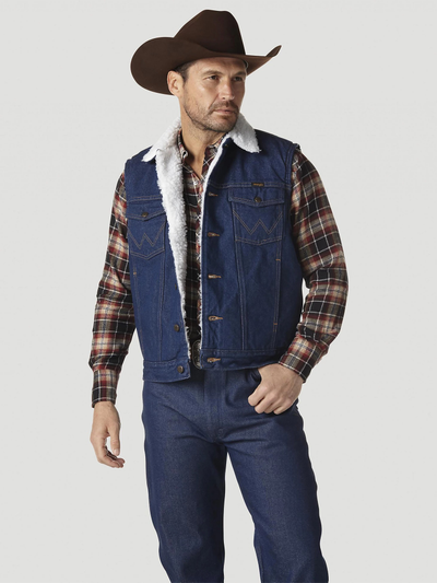 Жилет Wrangler® Sherpa Lined Denim Vest