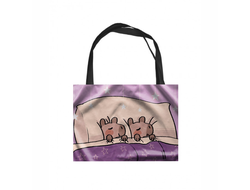 Сумка-шоппер горизонтальная Капибара, Kapibara-san №36