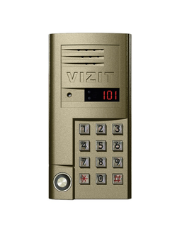 Блок вызова БВД-SM101TCPL цв. видео, накладной, ТМ